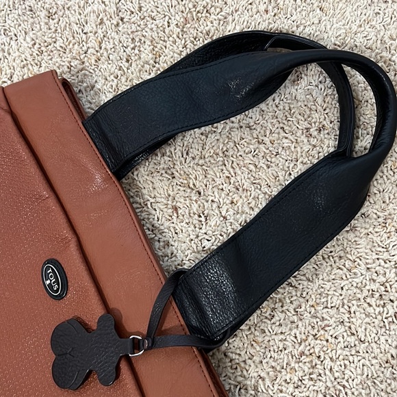 Tous Brown Tote Shoulder Bag - Picture 3 of 10